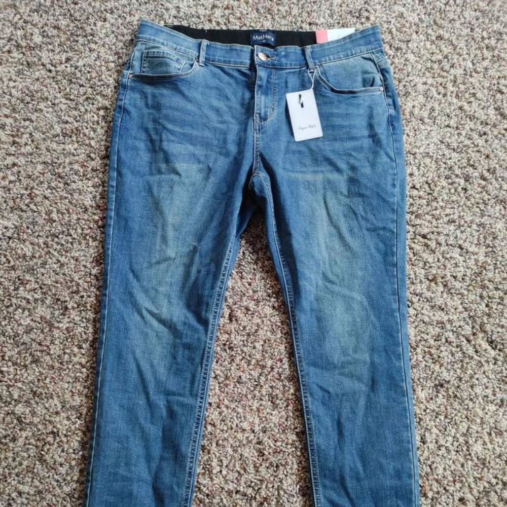 MetHera jeans size 16 NWT Skinny